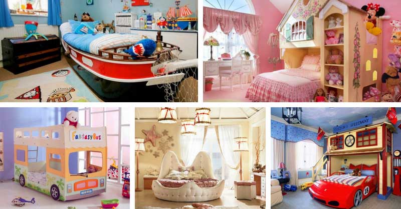 10 Cool And Unusual Kid’s Bed Designs #kidsbed #bed #kidsfurniture #kidsroom #homedecor #decorhomeideas