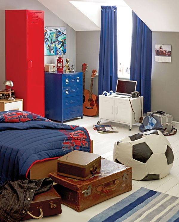 Teenage boy’s room #bedroom #homedecor #decoratingideas #furniture #decorhomeideas