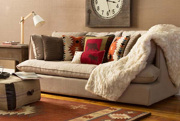 Textured look for a fall decor #falldecor #falldecorideas #livingroom #autumndecor #homedecor #decorhomeideas