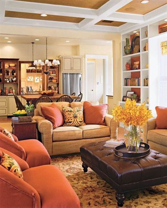 5 Quick Tips To Add an Autumn Touch to Your Living Room | Decor Home Ideas