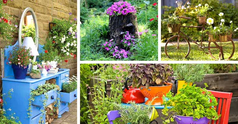 Make Your Own Low Budget DIY Garden Pots #flowerpot #planter #gardens #gardenideas #gardeningtips #decorhomeideas
