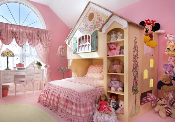 Doll house bed design #kidsbed #bed #kidsfurniture #kidsroom #homedecor #decorhomeideas