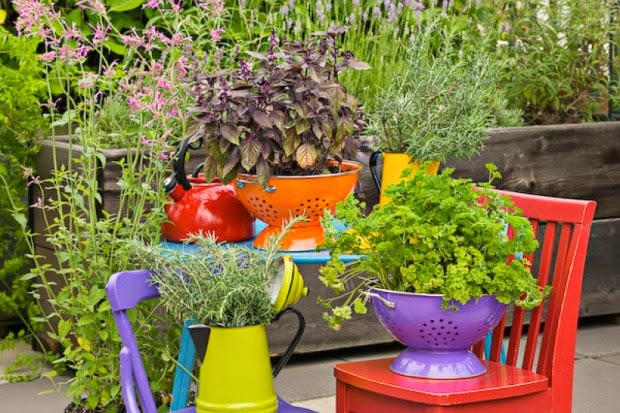 Household items repurposed as planters #flowerpot #planter #gardens #gardenideas #gardeningtips #decorhomeideas
