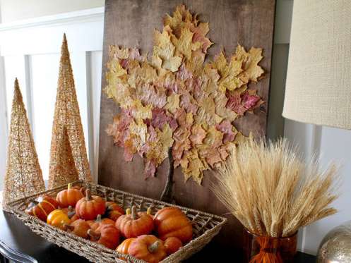 Fall-inspired display #falldecor #falldecorideas #livingroom #autumndecor #homedecor #decorhomeideas