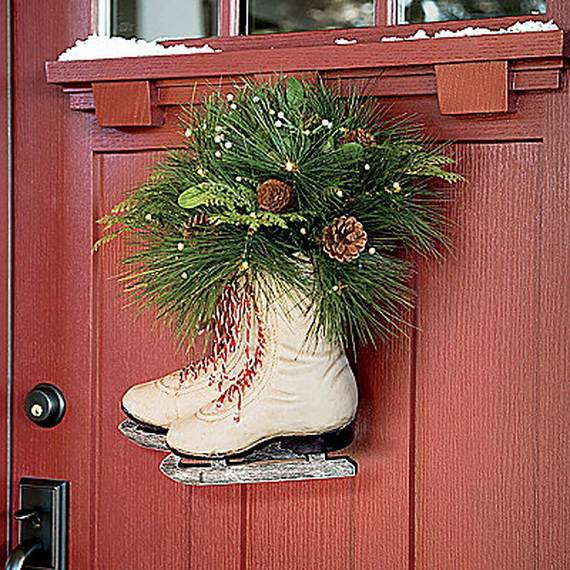 Alternative to Christmas wreaths