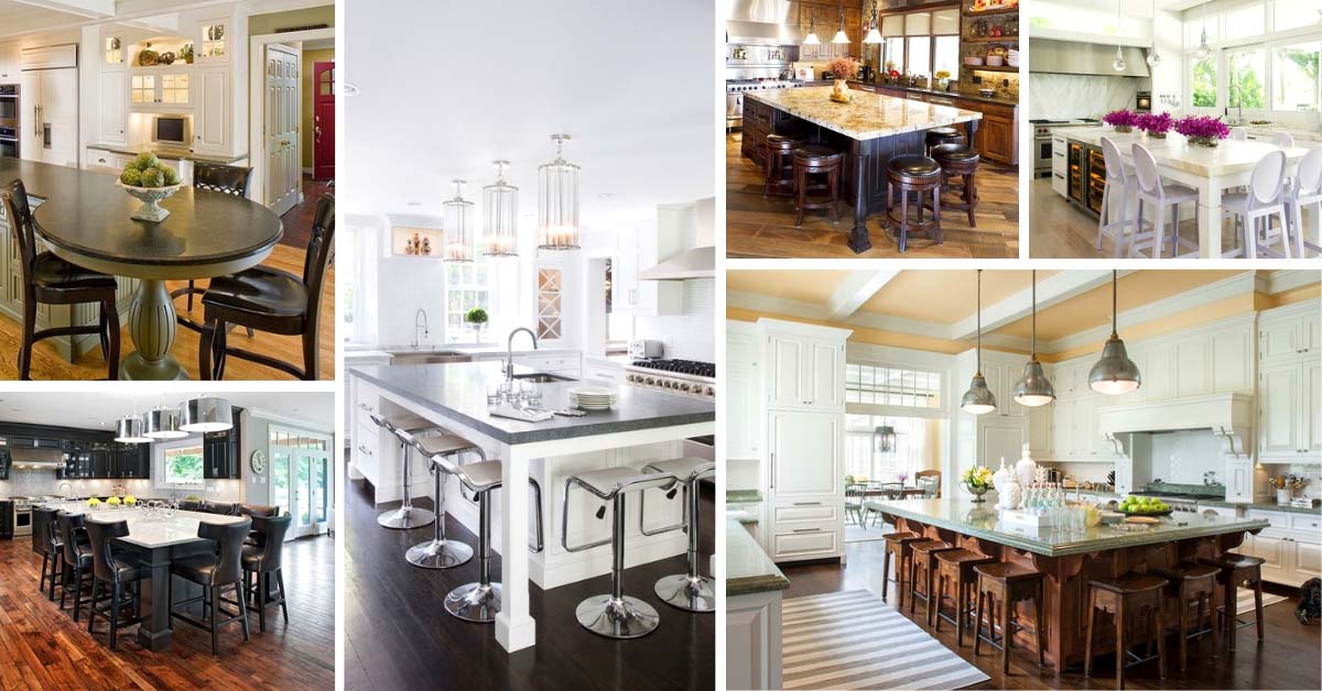 Kitchen Islands With Seating