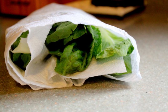 Wrap lettuce tips #storage #food #tips #kitchen #decorhomeideas