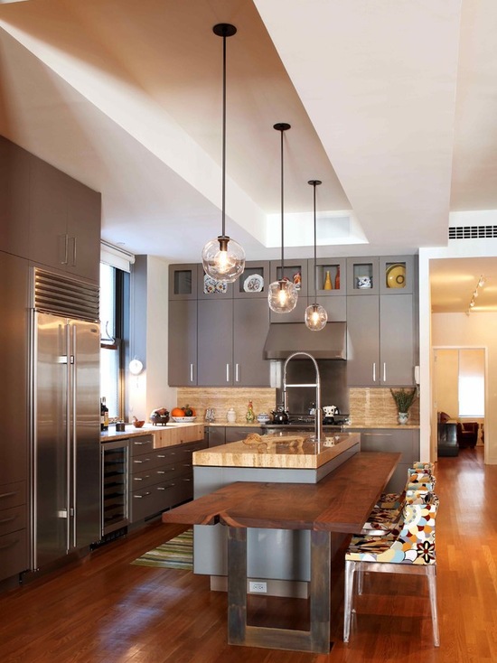 Modern styled kitchen island #kitchen #furniture #interiordesign #kitchenisland #seating #homedecor #decorhomeideas 
