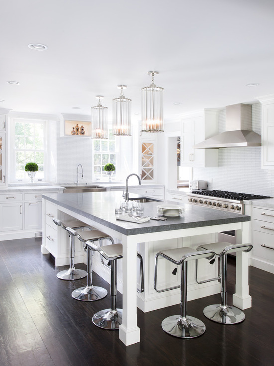 White space marble modern design kitchen #kitchen #furniture #interiordesign #kitchenisland #seating #homedecor #decorhomeideas 