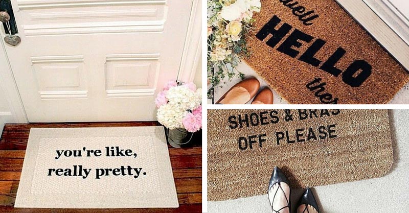 10 amazing doormats