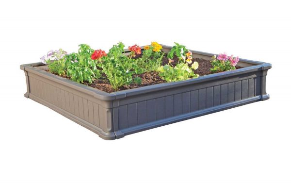 Low maintenance weather-resistant design #garden #raisedbed #planters #diy #landscaping #flower #vegetables #guide #decorhomeideas