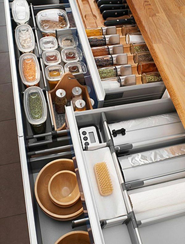 Practical idea for kitchen storage #kitchen #storage #organize #organization #decor #homedecor #decoratingideas #decorhomeideas