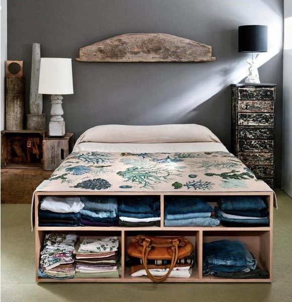 Under bed storage idea. #diy #storage #organization #organize #decoratingideas #homedecor #decorhomeideas