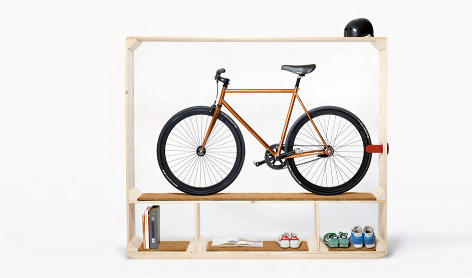 Cool bike storage furniture #diy #storage #organization #organize #decoratingideas #homedecor #decorhomeideas