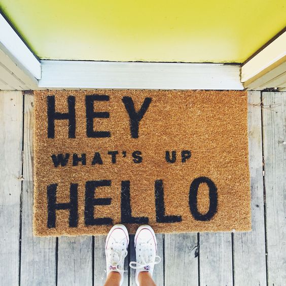Hey whats up hello