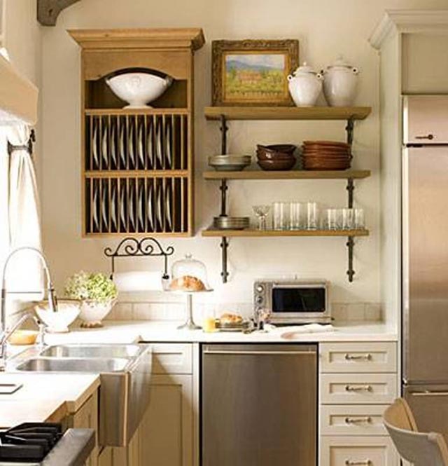 Kitchen organization shelves #kitchen #storage #organize #organization #decor #homedecor #decoratingideas #decorhomeideas