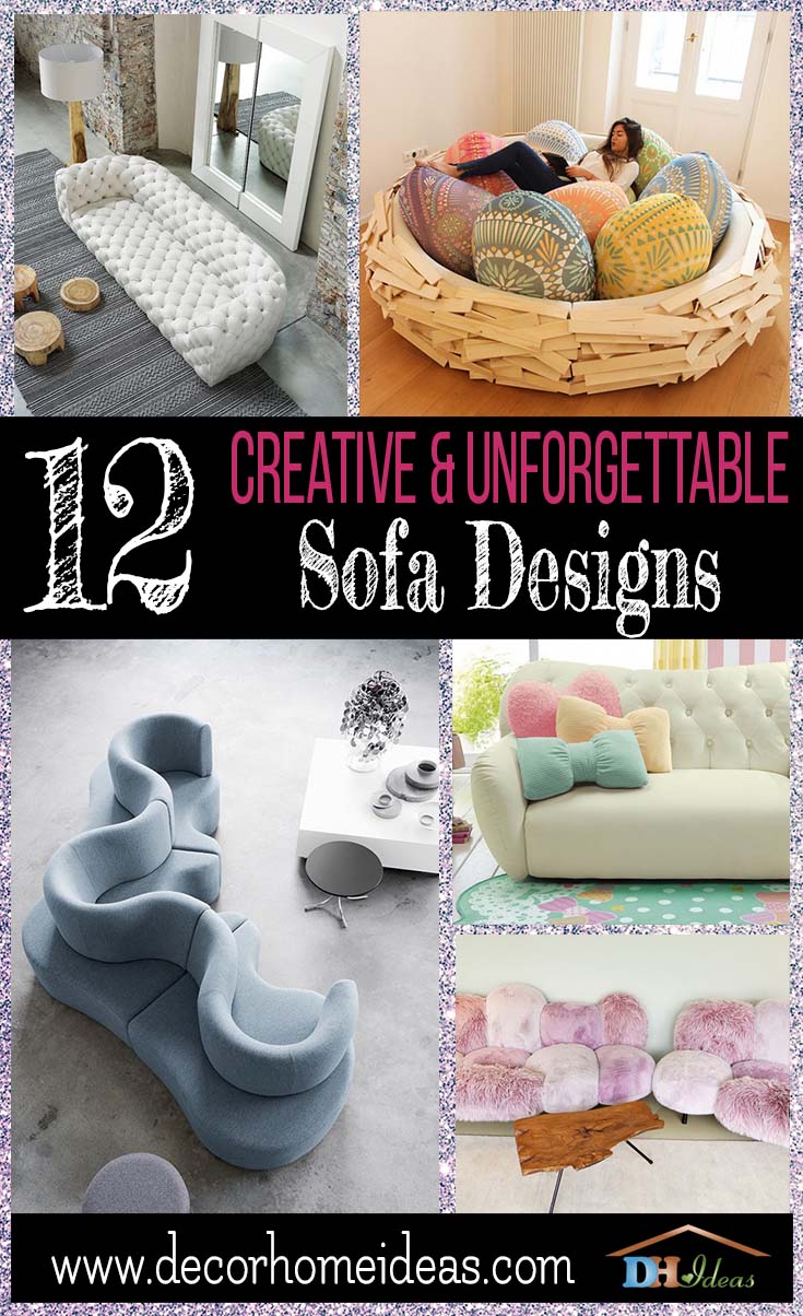 12 Creative And Unforgettable Sofa Designs You Will Love 12 Creative Unforgettable Sofa Designs Interesting Design Incorporated In The Interior