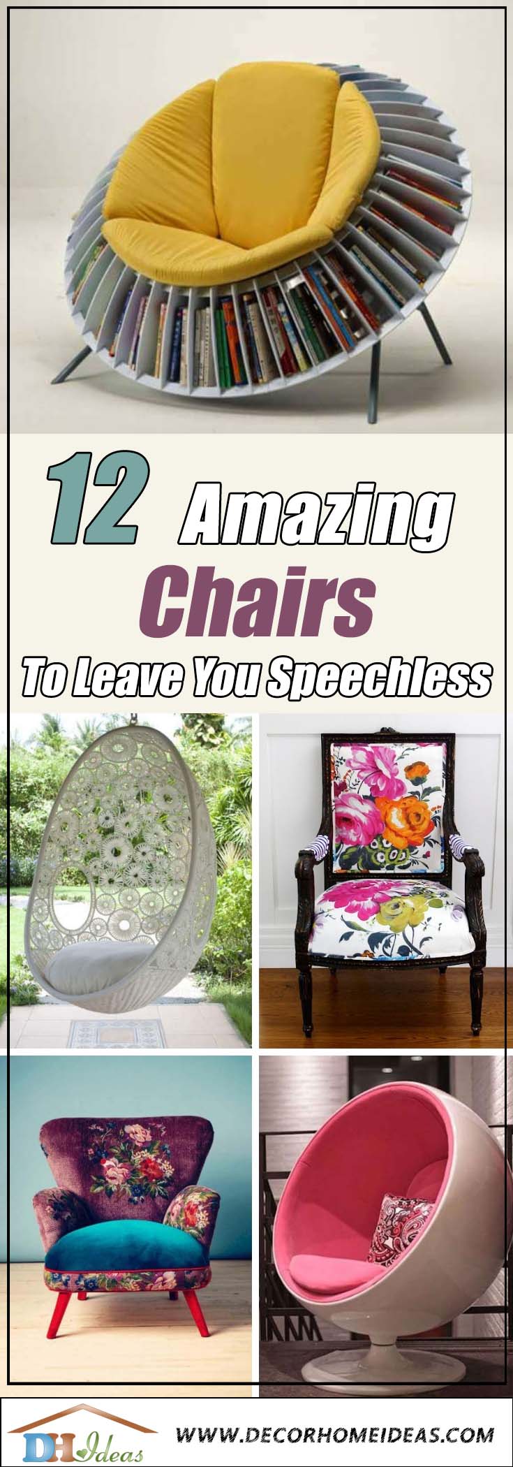 12 Amazing Chairs To Leave You Speechless | Great chair and seating decorations, trendy and cozy. #chair #furniture #homedecor #decoratingideas #diy #decorhomeideas