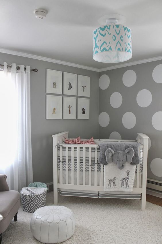 boy nursery ideas grey and blue