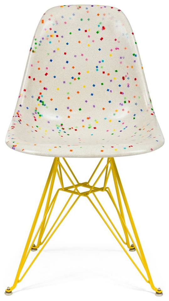 Confetti chair design idea #chair #furniture #homedecor #decoratingideas #diy #decorhomeideas