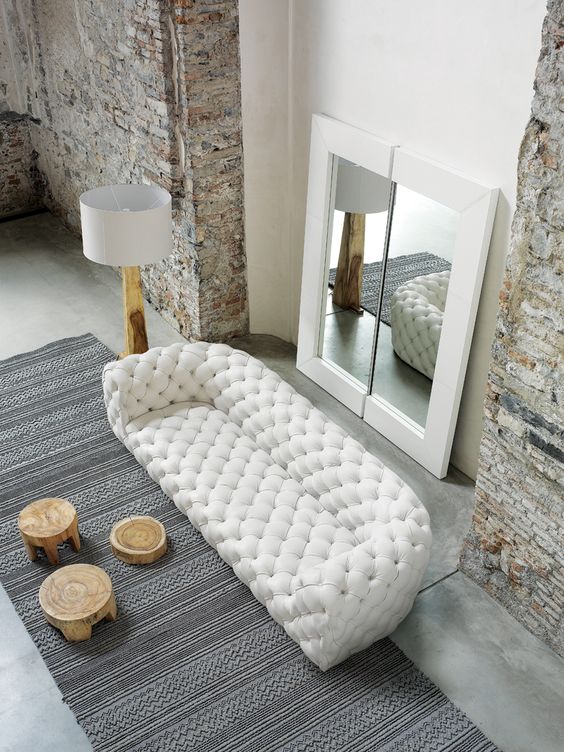 Great white sofa design #sofa #couch #design #furniture #interiordesign #homedecor #decorhomeideas