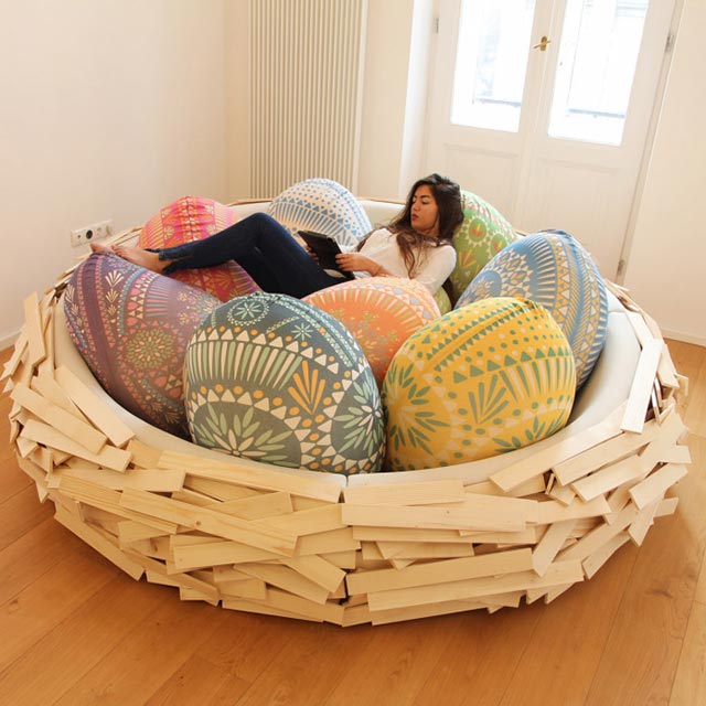 Nest sofa design idea #sofa #couch #design #furniture #interiordesign #homedecor #decorhomeideas