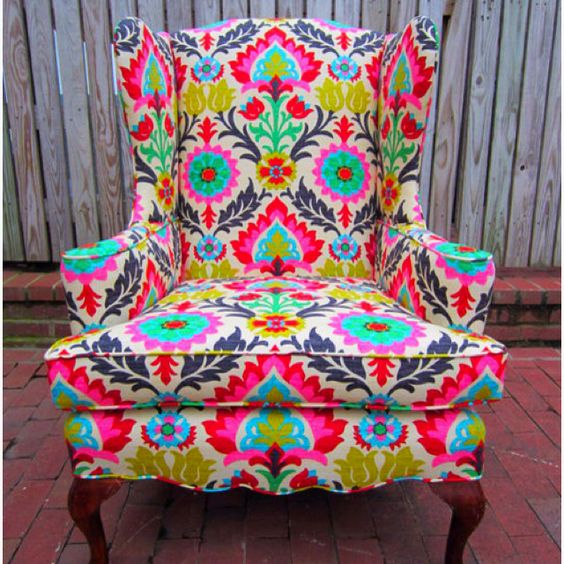 Summer colorful chair idea #chair #furniture #homedecor #decoratingideas #diy #decorhomeideas