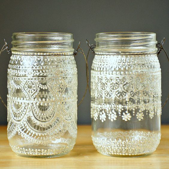 Beautiful mason jar idea #jars #recycledjars #decoratingideas #homedecor #decorating #diy #home #decorhomeideas