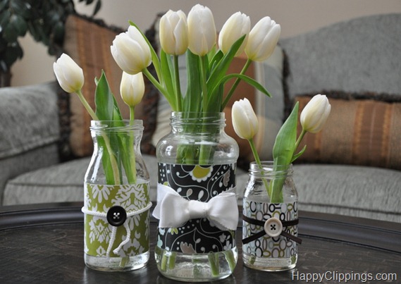 Beautiful mason jar paper decorated idea #jars #recycledjars #decoratingideas #homedecor #decorating #diy #home #paperdecor #decorhomeideas