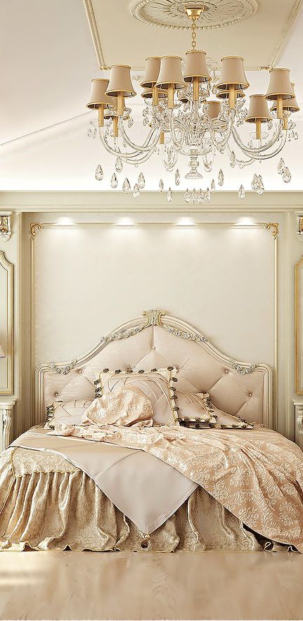 Glam headboard design idea #headboard #bedroom #homedecor #decoratingideas #decorhomeideas