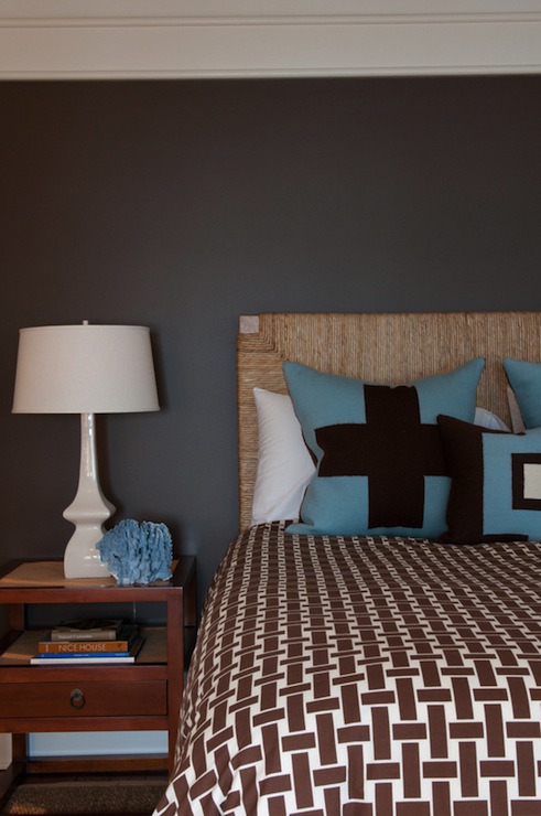 Seagrass headboard idea #headboard #bedroom #homedecor #decoratingideas #decorhomeideas
