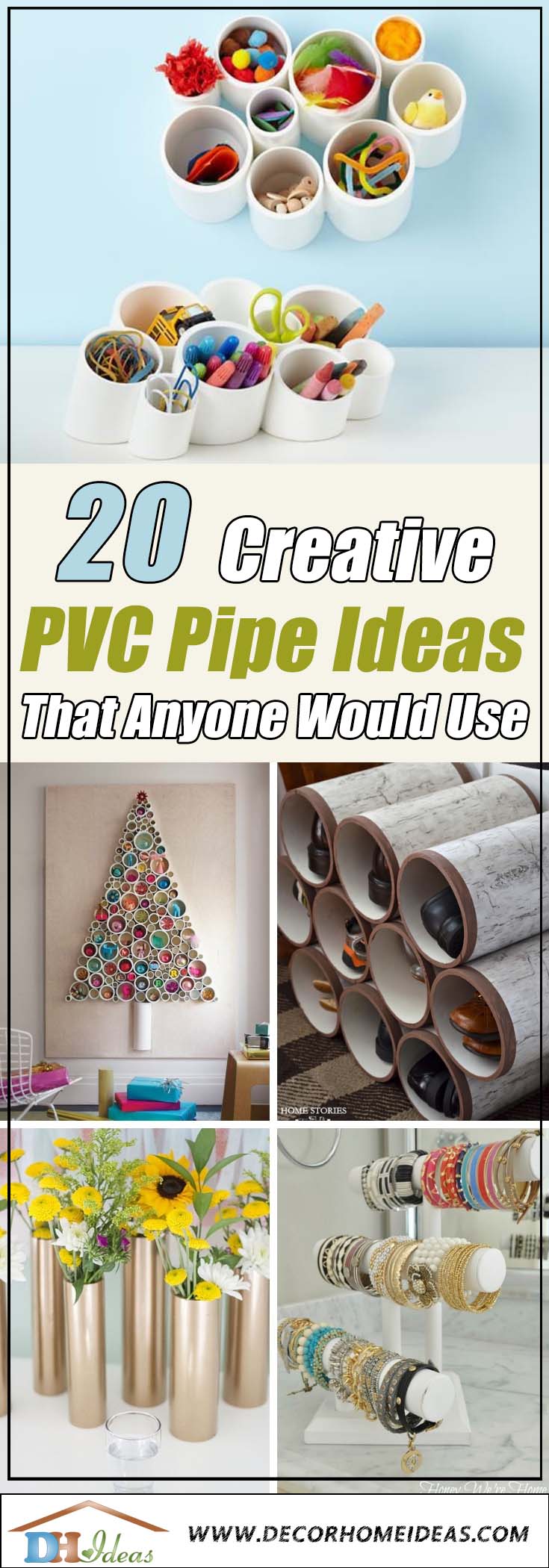 20 Creative PVC Pipe Ideas That Anyone Would Use | DIY amazing decoration with PVC pipes #diy #pvcpipes #homedecor #decoratingideas #pvc #decorhomeideas