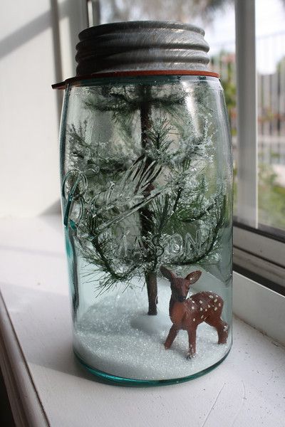 Awesome christmas jar decoration idea #xmas #x-mas #christmas #christmasdecor #decoration #decoratingideas #festive #decorhomeideas