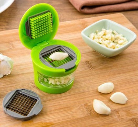 practical home kitchen tool kit garlic press chopper slicer hand presser garlic grinder