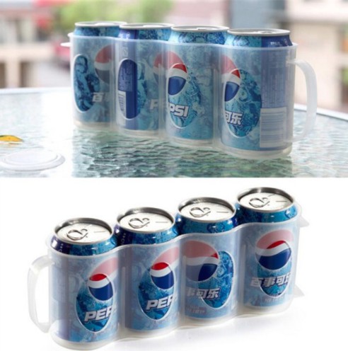 kitchen accessories coke drink can space saving cans finishing frame storage box refrigerator storage box gadget