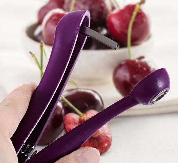 kitchen fashionable easy cherry fruit core seed remover cherry gadgets tools fruit cherry pitter corer kitchen tool accessories