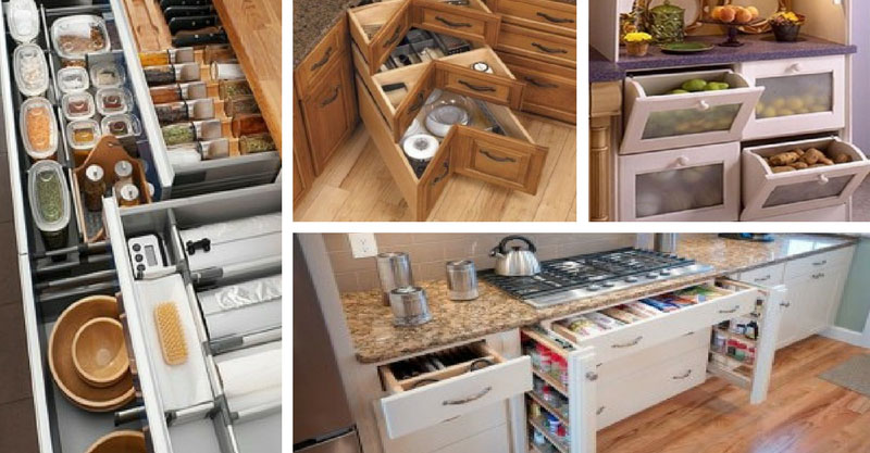 Kitchen storage and organization ideas