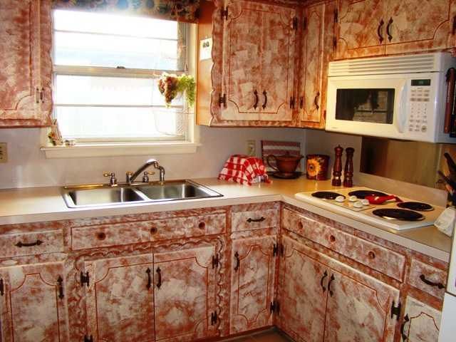 Marble top kitchen