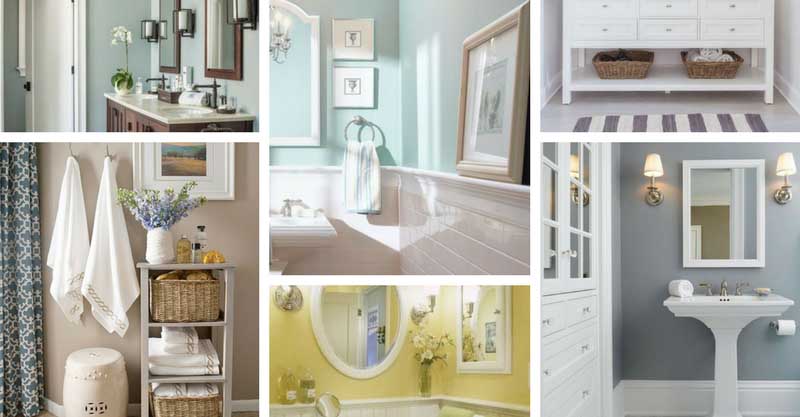 10 Best Paint Colors For Small Bathroom With No Windows