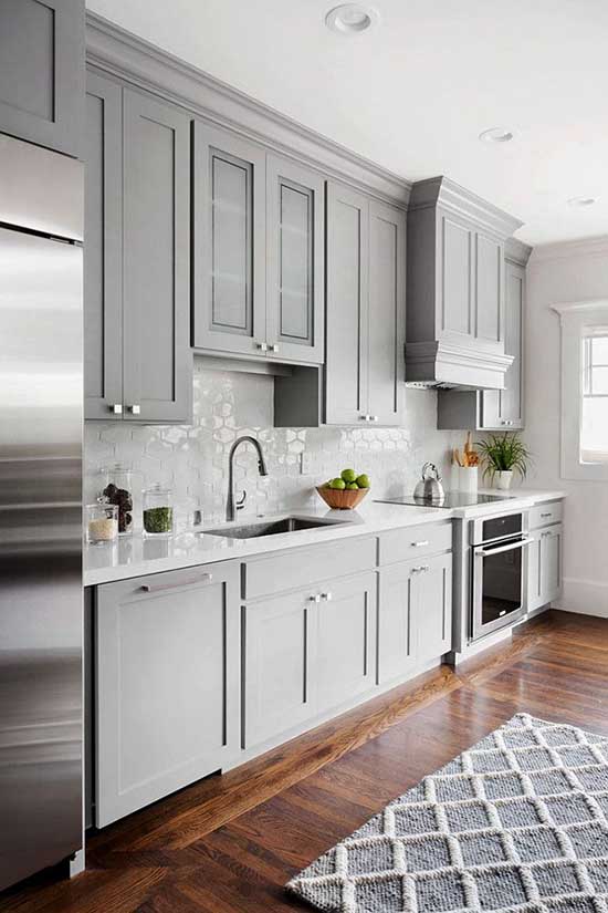 25 Best Gray Kitchen Cabinets Ideas For, Most Popular Color Kitchen Cabinets 2021