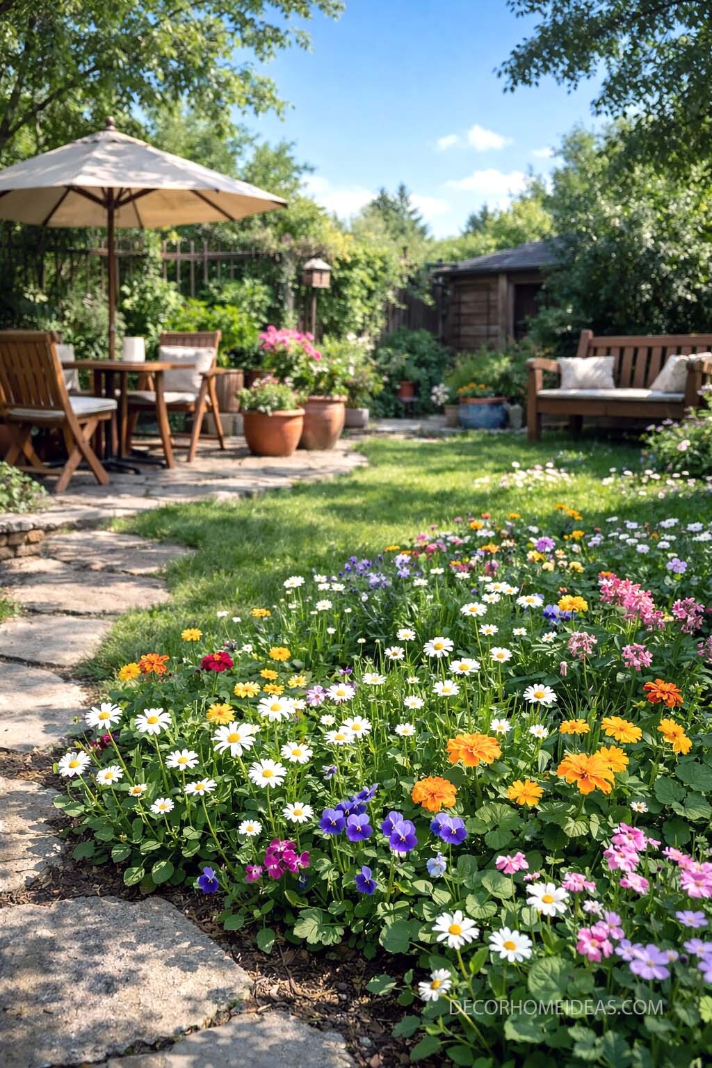 Small Flower Garden Ideas for a Charming Backyard