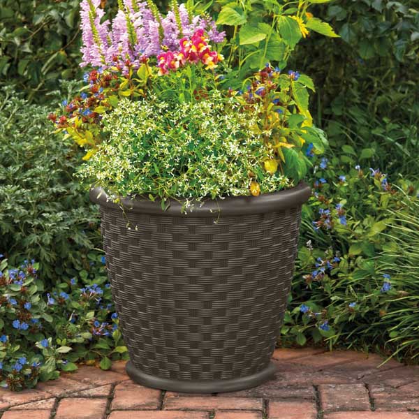 Sonora Resin Pot Planter #flowerpot #planter #gardens #gardenideas #gardeningtips #decorhomeideas