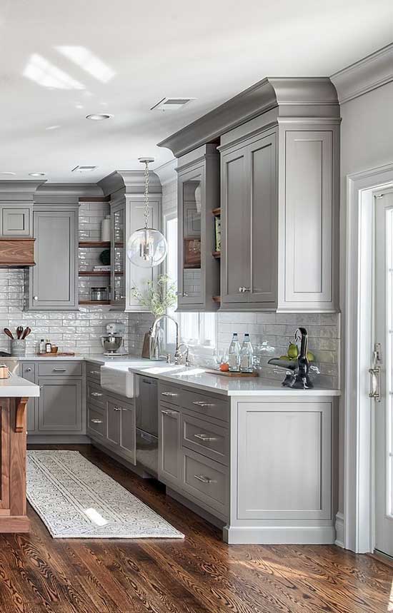 25 Best Gray  Kitchen  Cabinets  Ideas  for 2019 Decor Home 