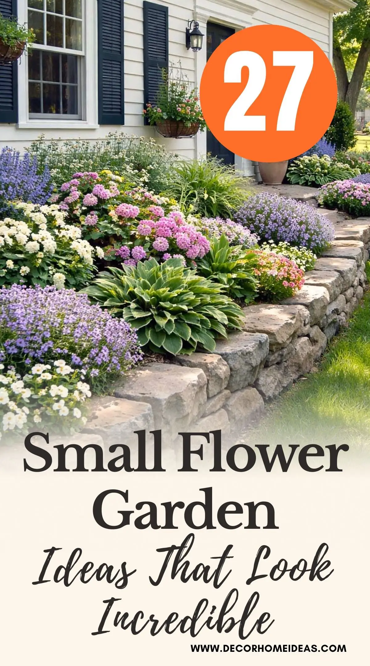 Looking for small flower garden ideas that make a big impact? These 27 designs prove you don’t need a large yard to grow beautiful blooms. Ideal for beginners, small spaces, and budget-friendly garden inspiration.