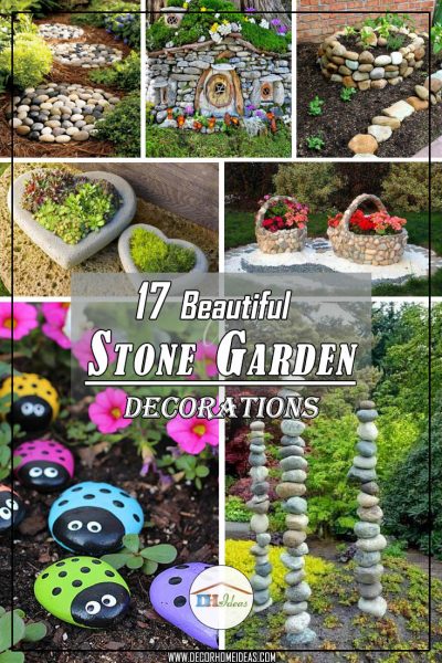 17 Beautiful Stone Garden Decorations