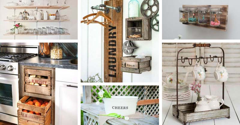 25 Farmhouse Kitchen Storage Organization Ideas