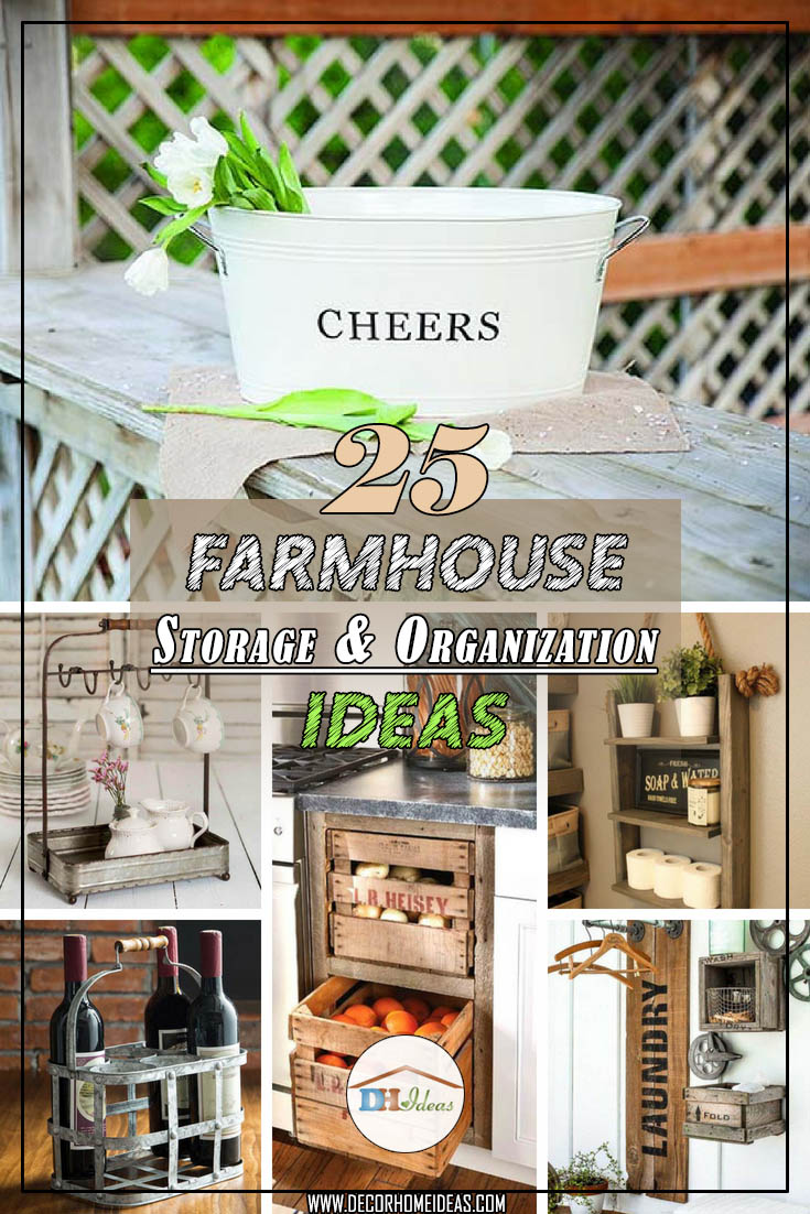 25 Farmhouse Kitchen Storage Organization Ideas 25 Farmhouse Kitchen Storage Organization Ideas Farmhousedecor Farmhousestorage