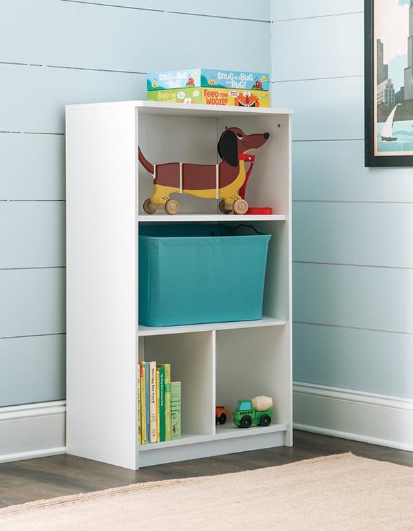 DIY Three Tier Books and Toys storage for Kids #toystorage #bookcase #organizer #decorhomeideas