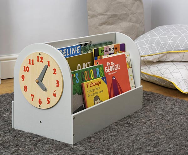 DIY Portable bookcase or toy storage #toystorage #bookcase #portablestorage #decorhomeideas