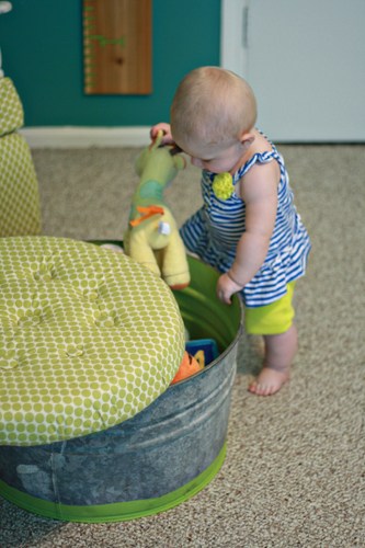 DIY Teal and Lime Nursery toy storage #toystorage #nursery #organizer #decorhomeideas